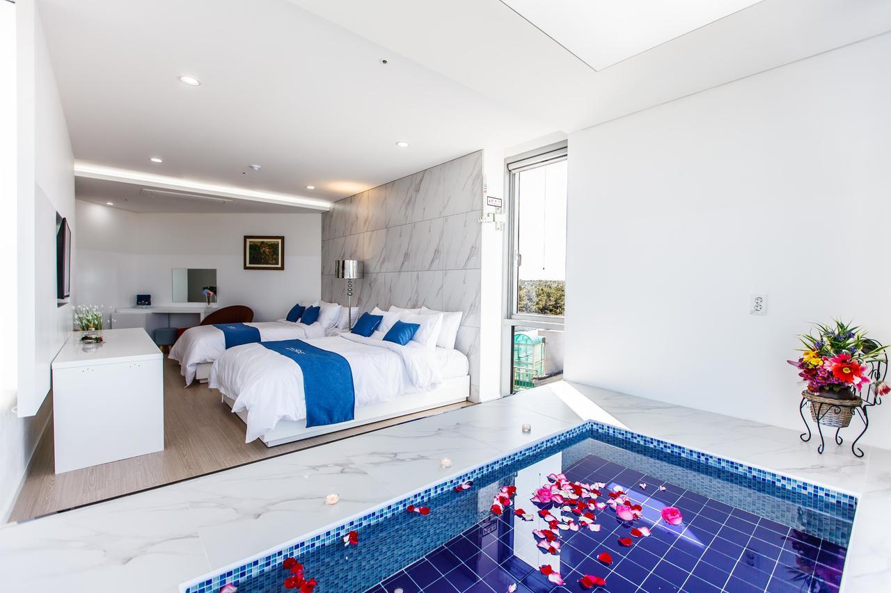 ג'גו Blue Spring Hotel מראה חיצוני תמונה