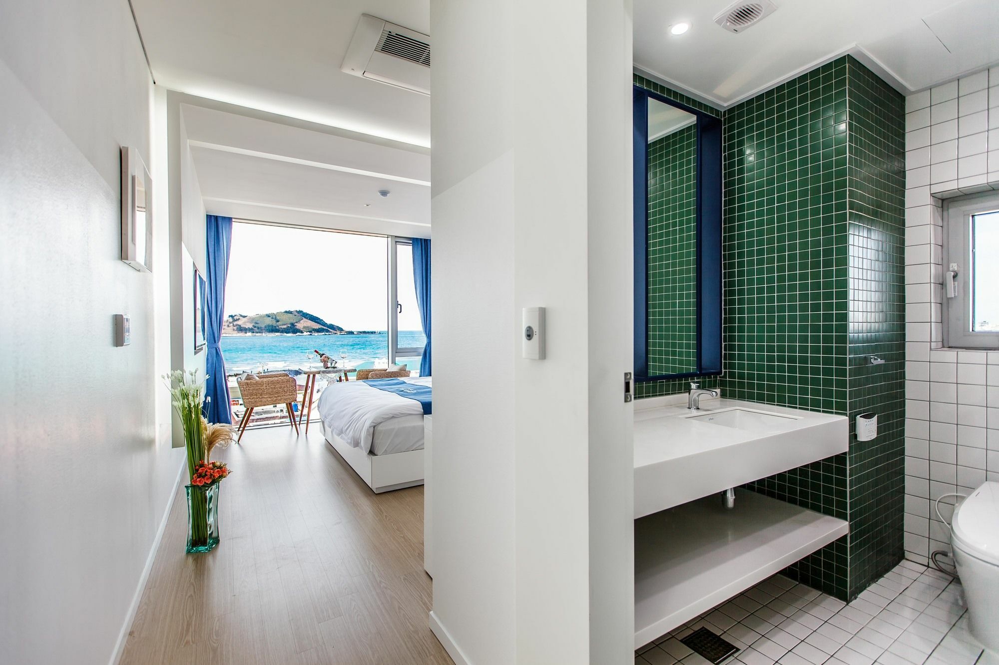 ג'גו Blue Spring Hotel מראה חיצוני תמונה
